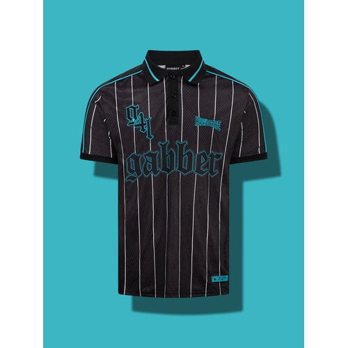 100% Hardcore 100% Hardcore Voetbalshirt 'Gabber' (Turqoise)