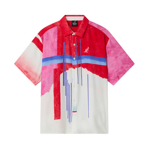 Australian Australian Overhemd 'Goran' (Bright Red) Australian Australian Overhemd 'Goran' (Bright Red)