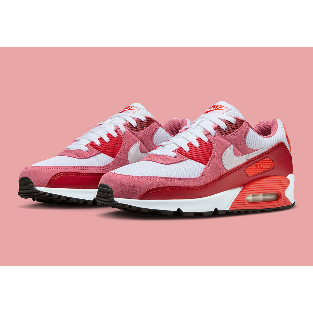 Nike Nike Air Max 90 (Peony/Team Crimson/White)
