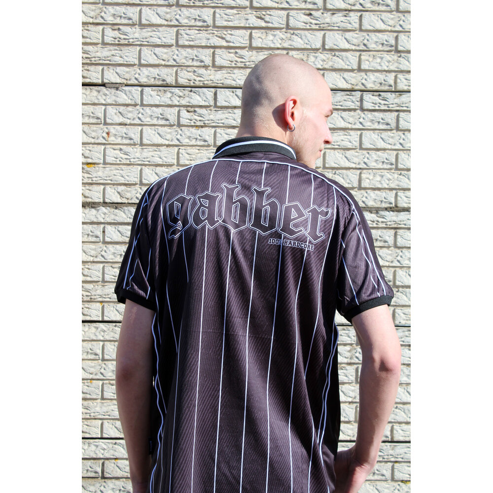 100% Hardcore 100% Hardcore Voetbalshirt 'Gabber' (Turqoise)