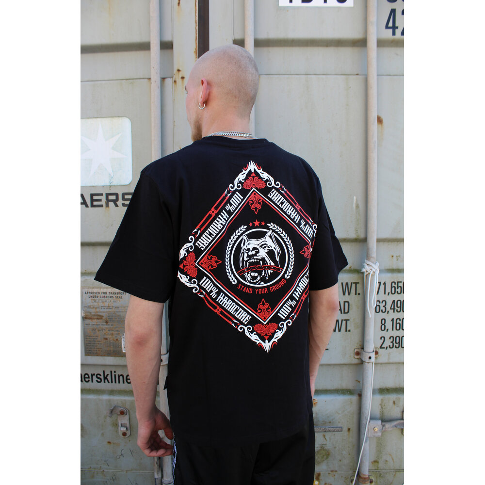 100% Hardcore 100% Hardcore T-shirt 'Bandana'