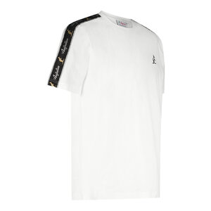 Australian Australian T-Shirt mit Schwarzem Band (Weiß/Schwarz)