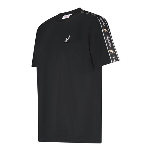 Australian Australian T-Shirt mit Schwarzem Band (Schwarz/Schwarz)