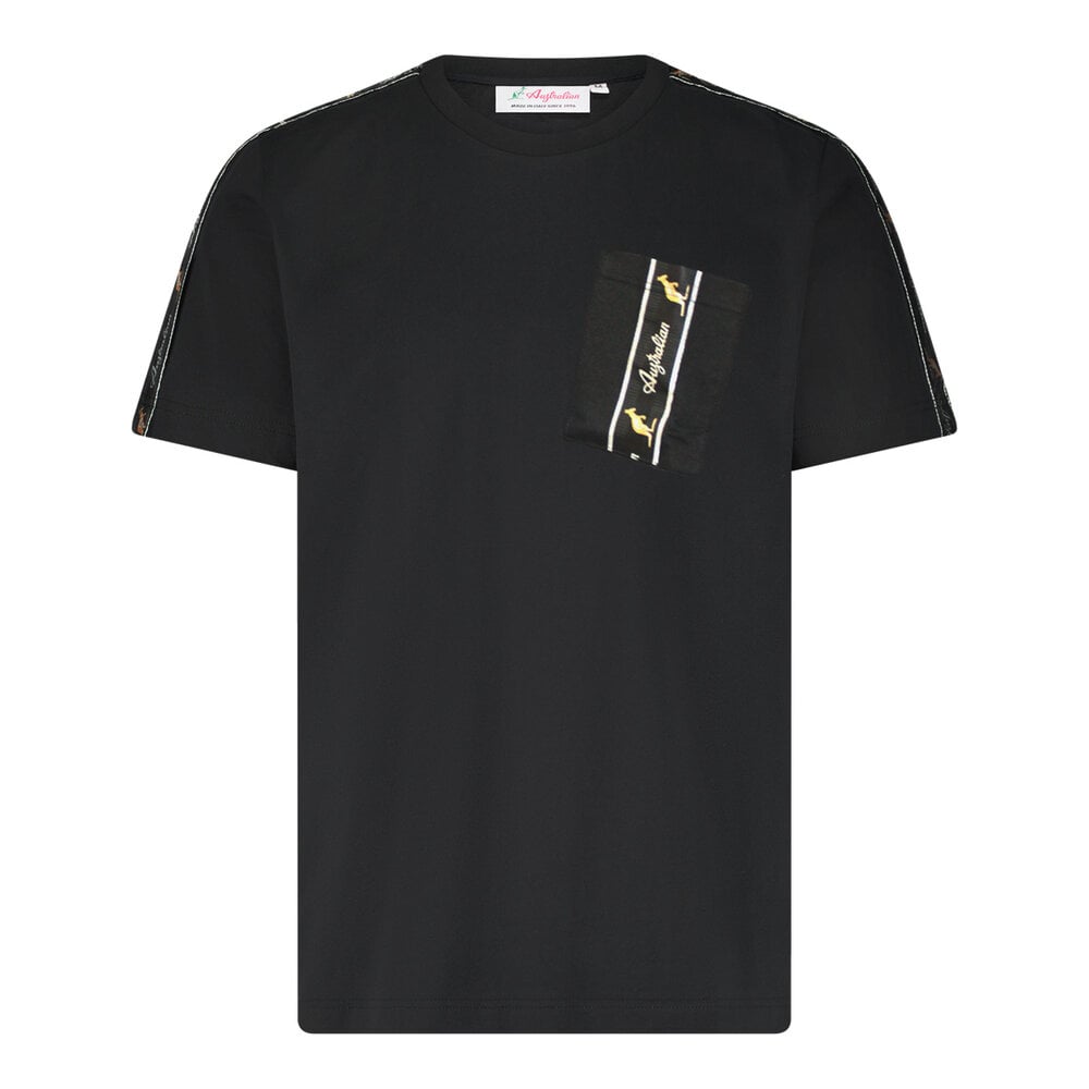 Australian Australian T-shirt Pocket (Black/Black)