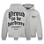 100% Hardcore 100% Hardcore Oversized Hoodie 'Proud to be Hardcore' (Grey)