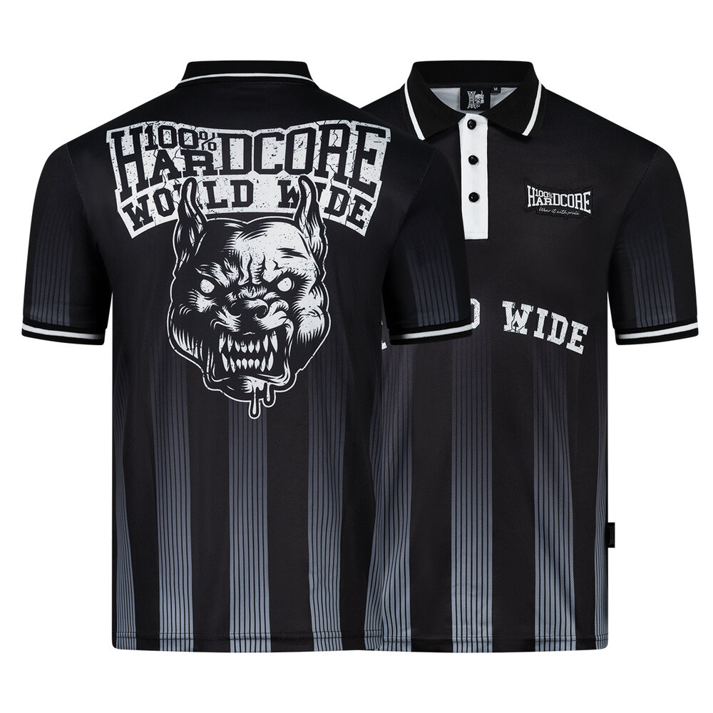 100% Hardcore 100% Hardcore Voetbalshirt 'Worldwide'