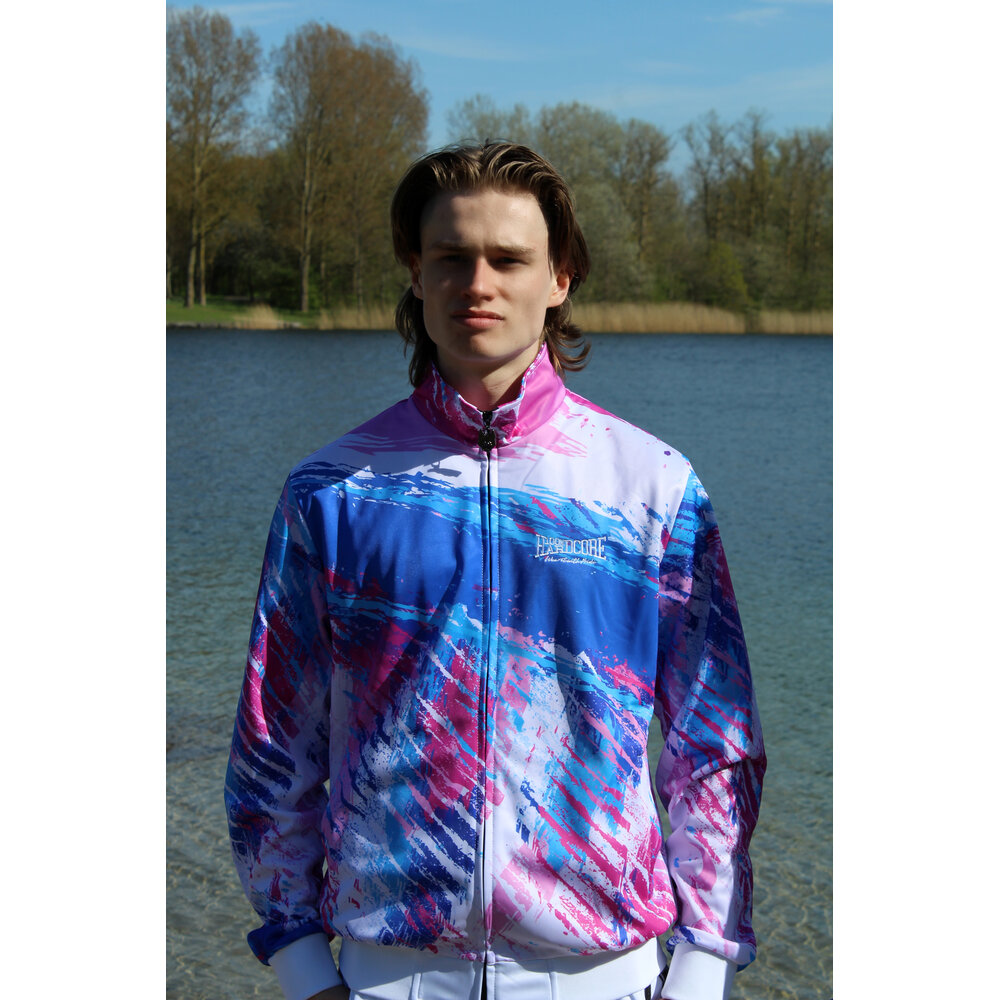 100% Hardcore 100% Hardcore x Gabberwear EXCLUSIVE Trainingsjasje 'Candy Rave' (Pink)