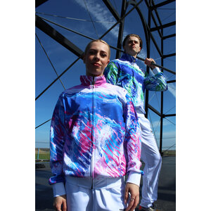 100% Hardcore 100% Hardcore x Gabberwear EXCLUSIVE Trainingsjasje 'Candy Rave' (Pink)