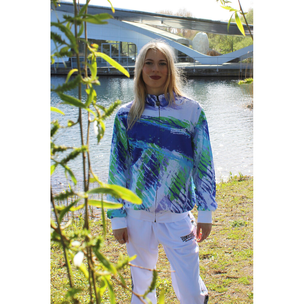 100% Hardcore 100% Hardcore x Gabberwear EXCLUSIVE Trainingsjasje 'Candy Rave' (Green)