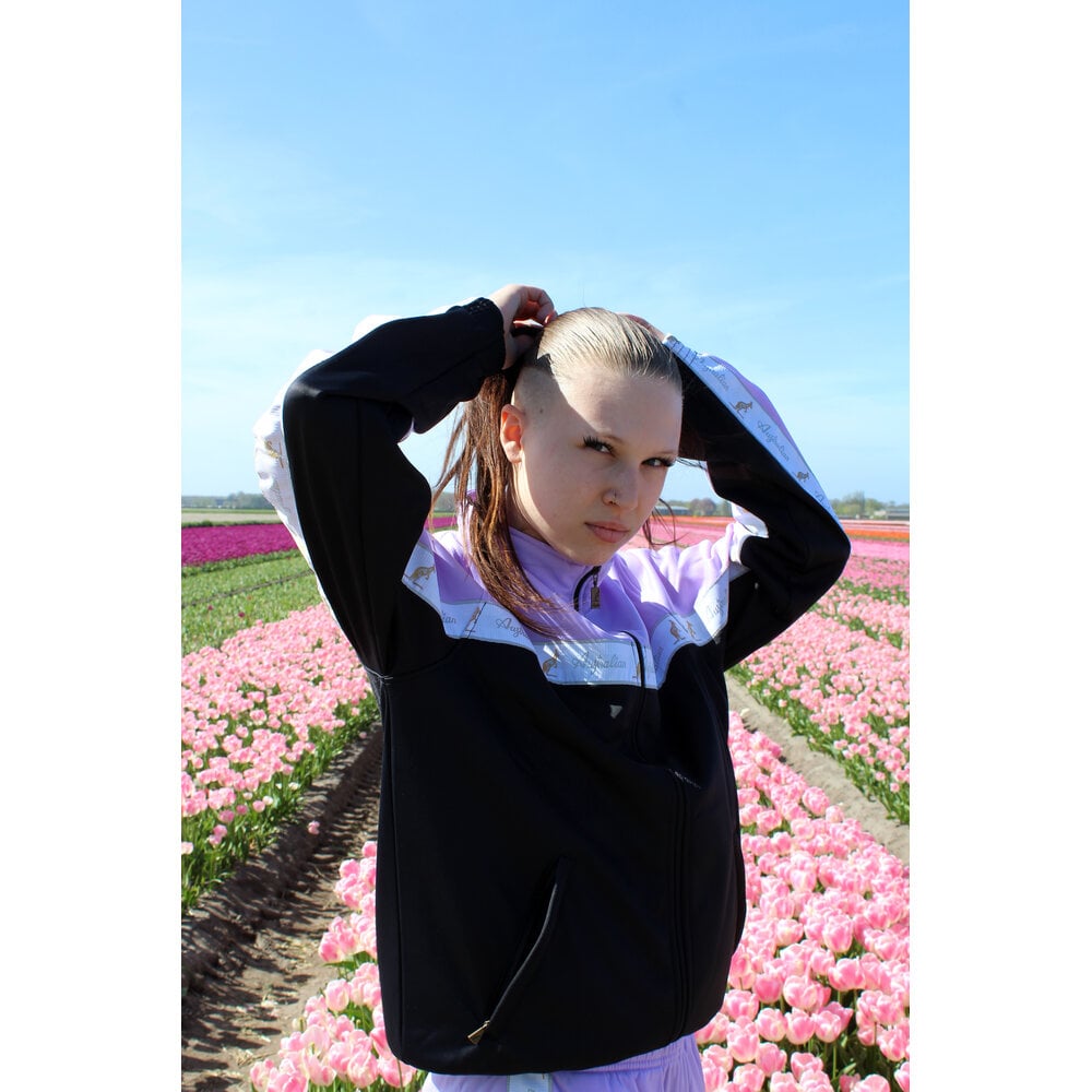 Australian Australian Duo Jacket met witte bies 3.0 (Lavender)