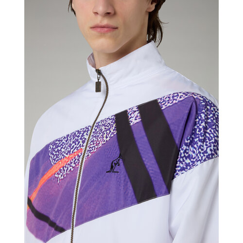 Australian Australian Archive Shards Jacket (White/Periwinkle) Australian Australian Archive Shards Jacket (White/Periwinkle)