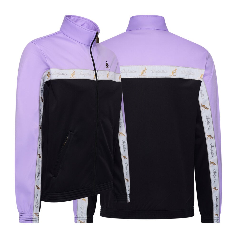 Australian Australian Duo Jacket met witte bies 3.0 (Lavender)