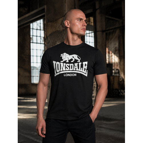 Lonsdale Lonsdale T-Shirt 'Logo' (Black) Lonsdale Lonsdale T-Shirt 'Logo' (Black)