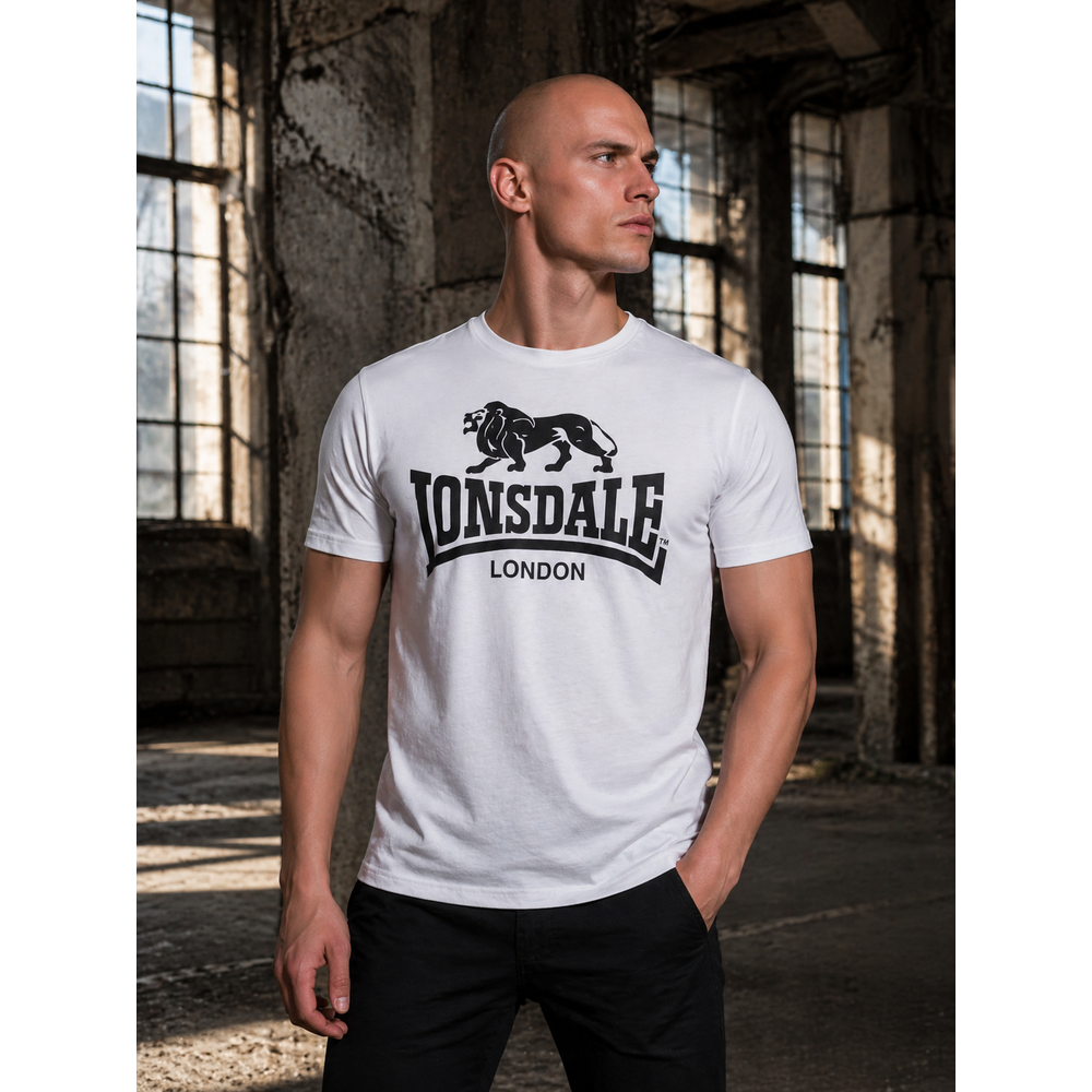 Lonsdale Lonsdale T-Shirt 'Logo' (White)