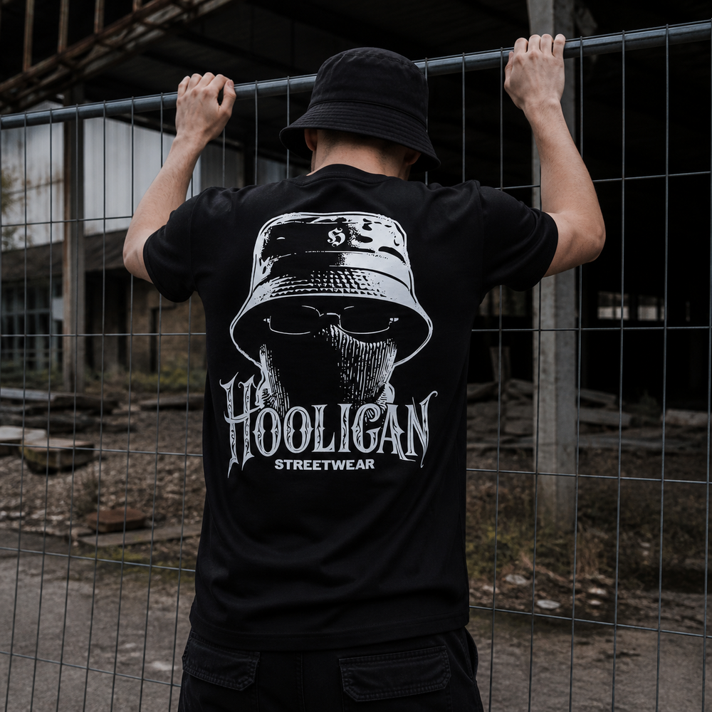 Hooligan Streetwear Hooligan Streetwear T-shirt 'Mask'
