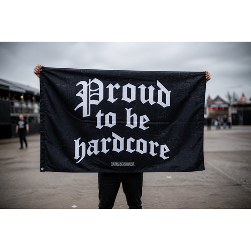 100% Hardcore 100% Hardcore Vlag 'Proud to be Hardcore'