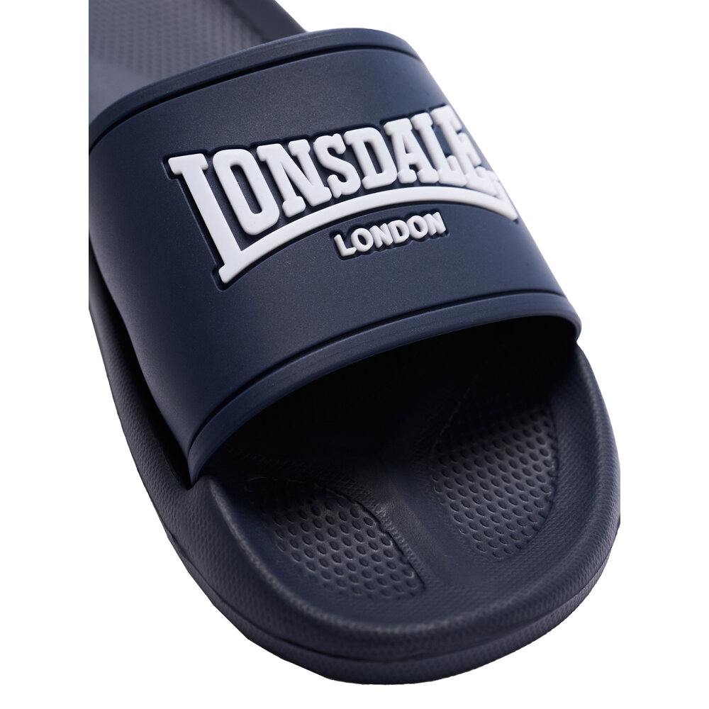 Lonsdale Lonsdale Badslipper 'Naples' (Navy/White)