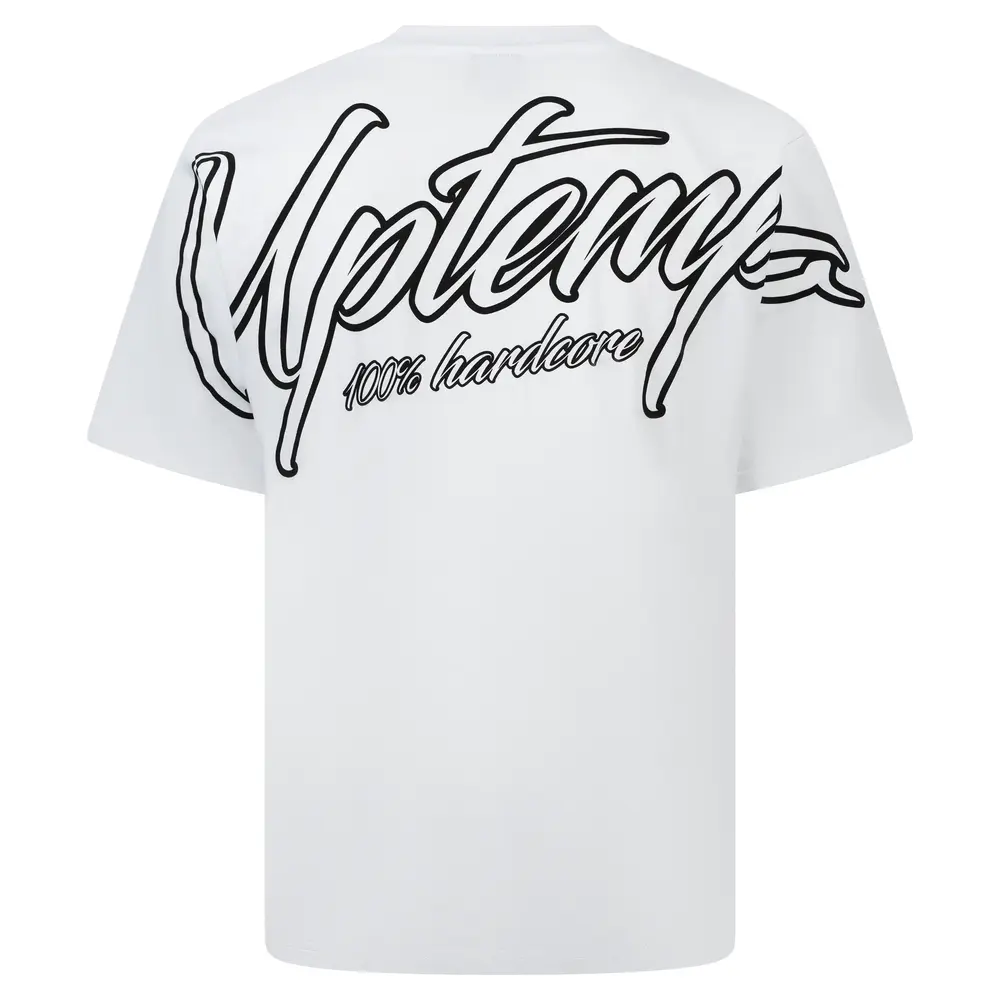 Uptempo Uptempo Oversized T-shirt 'Signature' (White) Uptempo Uptempo Oversized T-shirt 'Signature' (White)