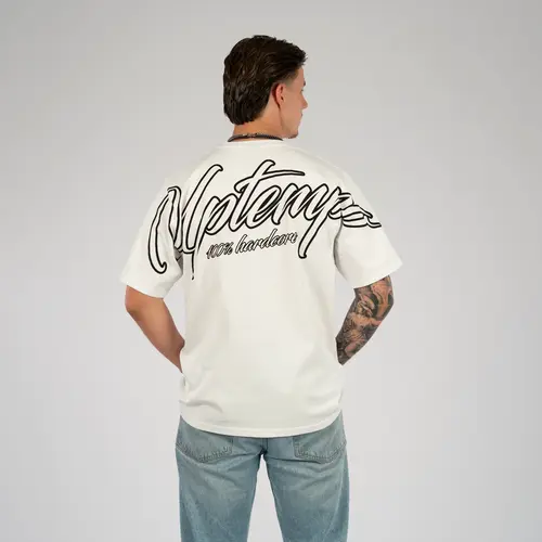 Uptempo Uptempo Oversized T-shirt 'Signature' (White) Uptempo Uptempo Oversized T-shirt 'Signature' (White)