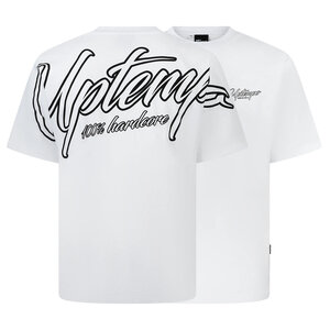Uptempo Uptempo Oversized T-shirt 'Signature' (Wit)