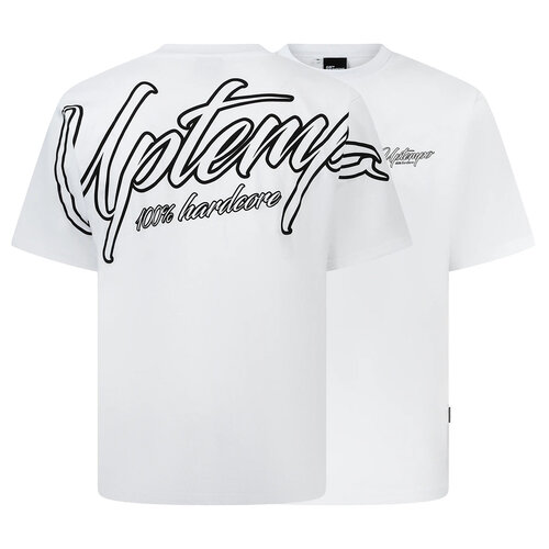 Uptempo Uptempo Oversized T-shirt 'Signature' (White) Uptempo Uptempo Oversized T-shirt 'Signature' (White)