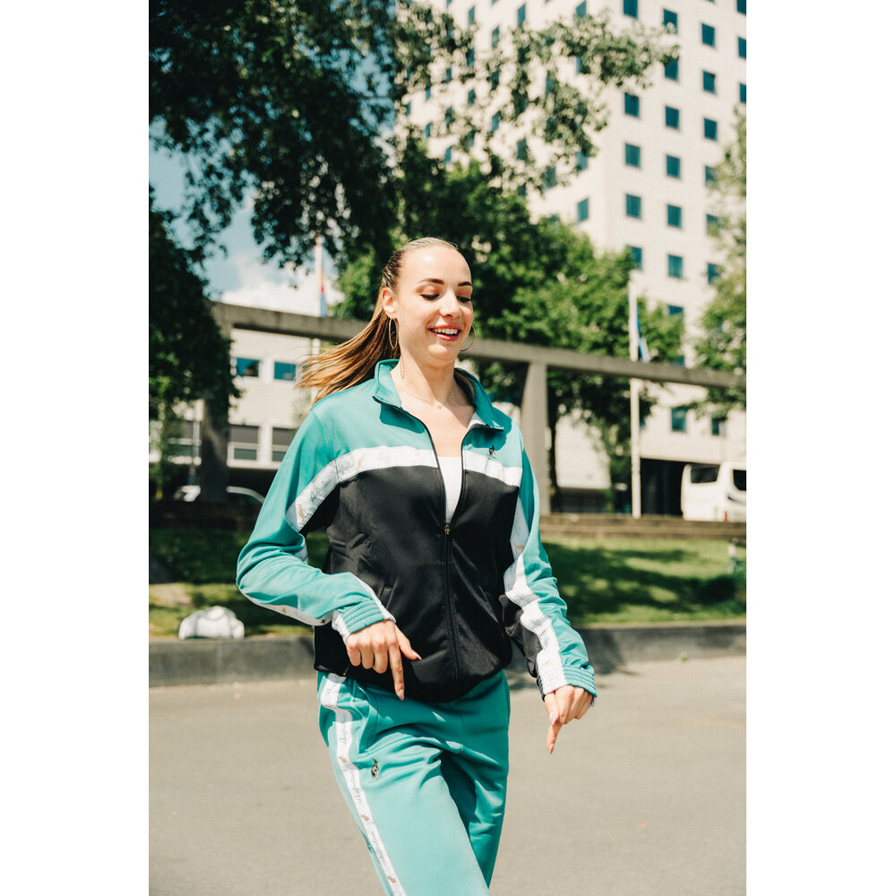 Australian Australian Duo Jacket with White Tape 3.0 (Green Storm) - New Improved Fit Australian Australian Duo Jacket with White Tape 3.0 (Green Storm) - New Improved Fit