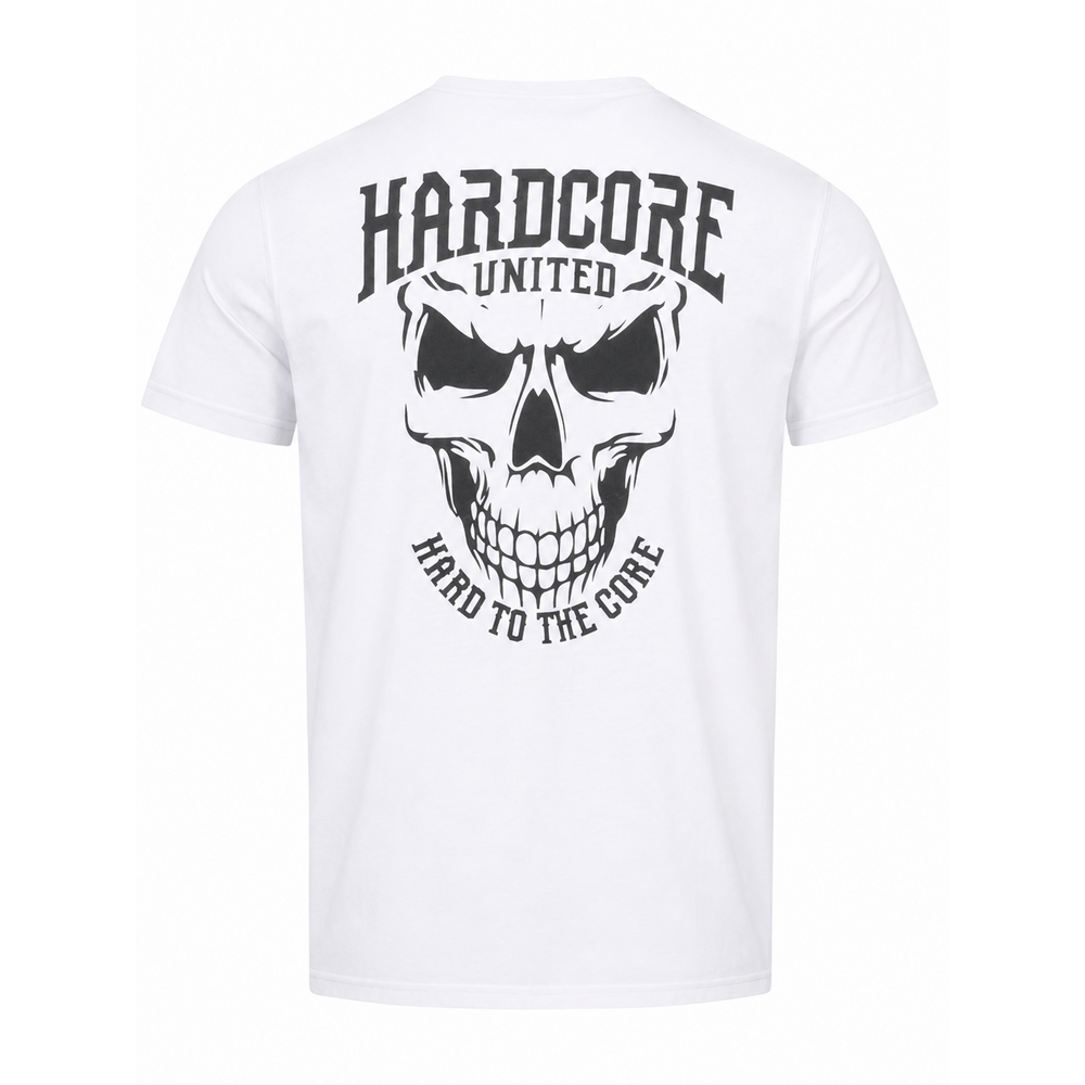 Hardcore United Hardcore United T-Shirt 'Skully' (White) Hardcore United Hardcore United T-Shirt 'Skully' (White)