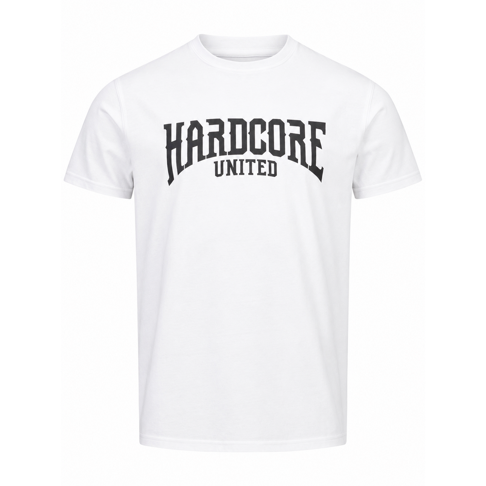 Hardcore United Hardcore United T-Shirt 'Classic United' (White) Hardcore United Hardcore United T-Shirt 'Classic United' (White)