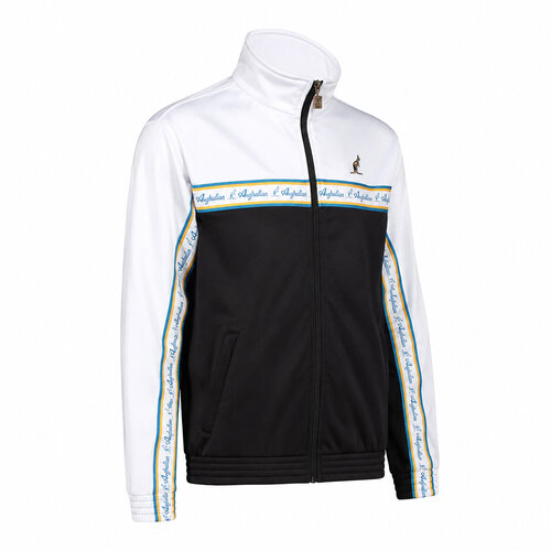 Australian Australian Duo Jacket met cyan bies 3.0 (White) - Verbeterde pasvorm Australian Australian Duo Jacket met cyan bies 3.0 (White) - Verbeterde pasvorm