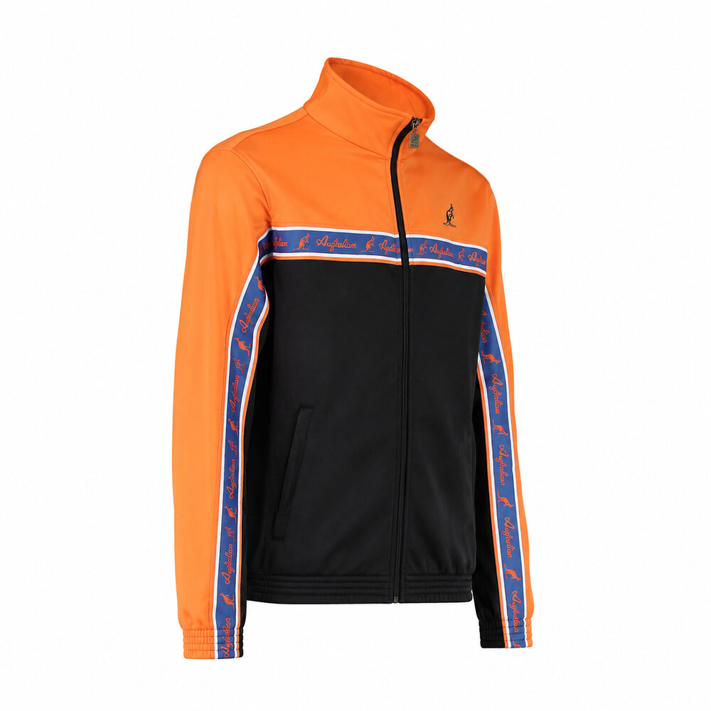 Australian Australian Duo Jacke mit Orange Seitenstreifen 3.0 (Bright Orange) - Neue verbesserte Passform Australian Australian Duo Jacke mit Orange Seitenstreifen 3.0 (Bright Orange) - Neue verbesserte Passform