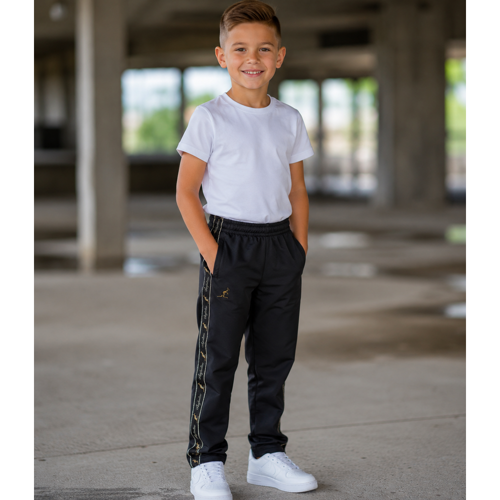 Australian Australian Kids Track Pants (Black) Australian Australian Kids Track Pants (Black)