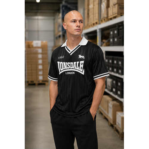 Lonsdale Lonsdale Soccer Jersey 'Footdee' (Black)