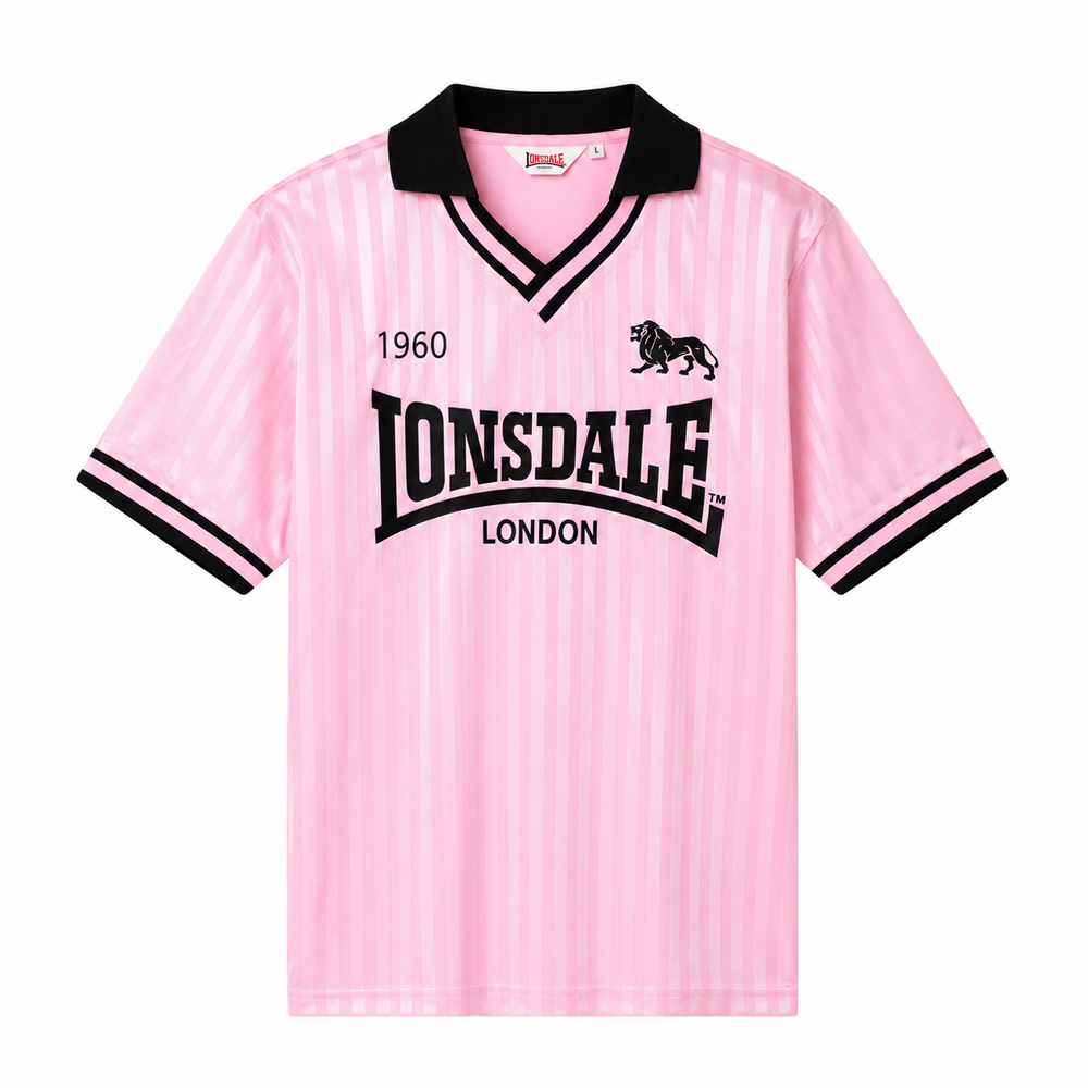Lonsdale Lonsdale Soccer Jersey 'Footdee' (Rose Pink) Lonsdale Lonsdale Soccer Jersey 'Footdee' (Rose Pink)