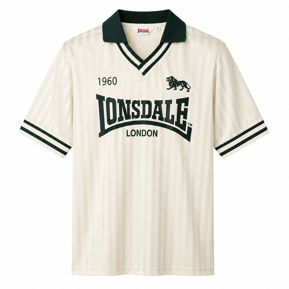 Lonsdale Lonsdale Soccer Jersey 'Footdee' (Ecru) Lonsdale Lonsdale Soccer Jersey 'Footdee' (Ecru)