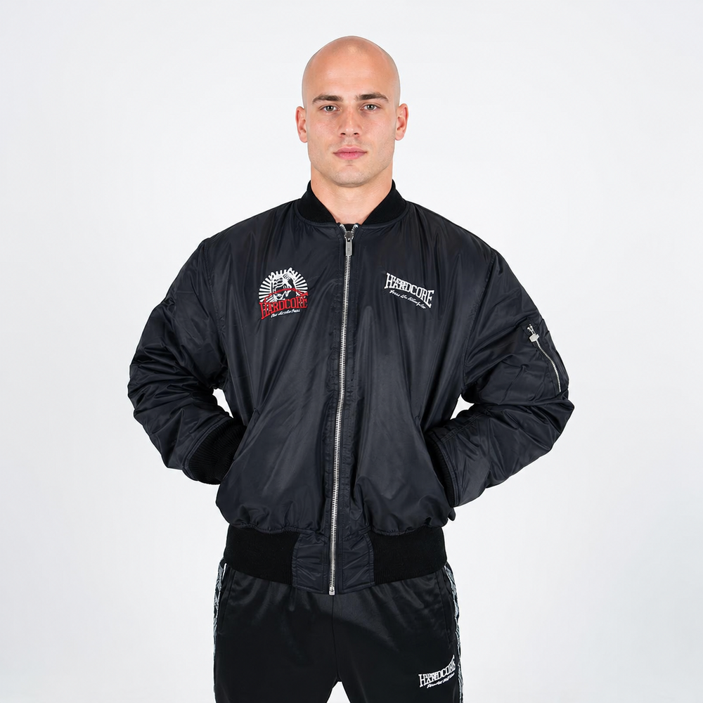 100% Hardcore 100% Hardcore Bomber Jacket 'Distorted Dog 1'