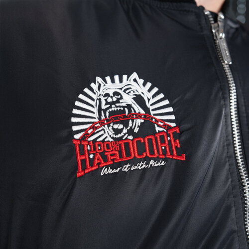 100% Hardcore 100% Hardcore Bomber Jacket 'Distorted Dog 1'