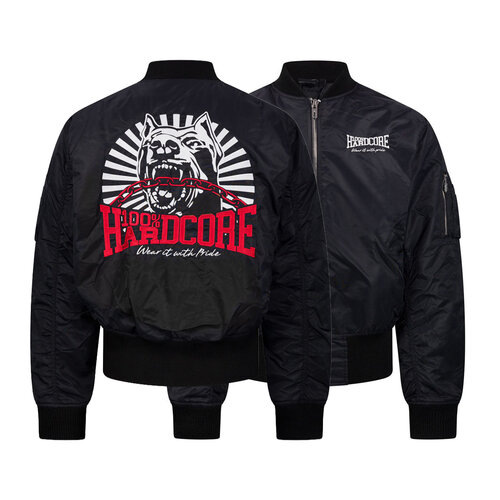 100% Hardcore 100% Hardcore Bomber Jacket 'Distorted Dog 1'