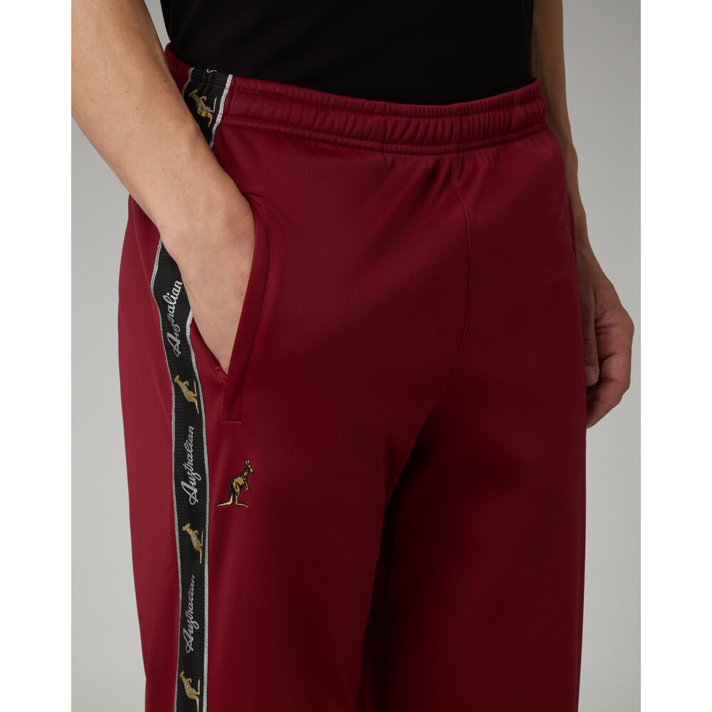Australian Australian Broek met zwarte bies 3.0 (Borderaux) - Verbeterde pasvorm Australian Australian Broek met zwarte bies 3.0 (Borderaux) - Verbeterde pasvorm