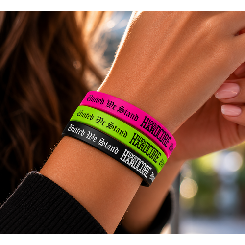 100% Hardcore 100% Hardcore Polsbandje (3-pack)