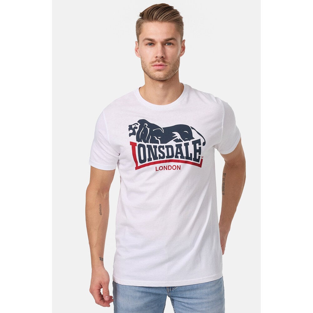 Lonsdale Lonsdale T-shirt 'Loscoe' 2-Pack (White/Navy) Lonsdale Lonsdale T-shirt 'Loscoe' 2-Pack (White/Navy)