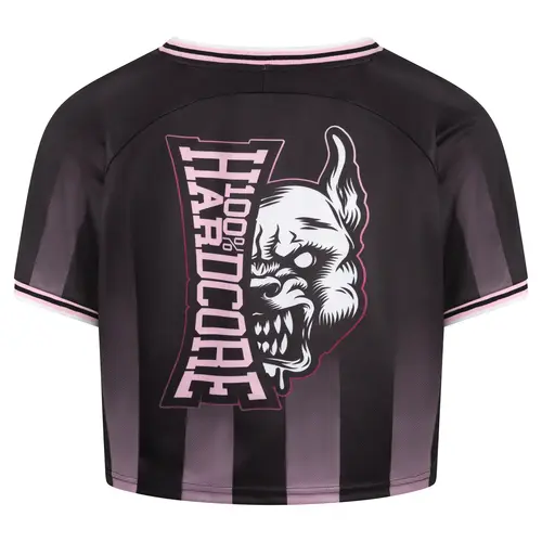 100% Hardcore 100% Hardcore Cropped Voetbalshirt (Black/Pink) 100% Hardcore 100% Hardcore Cropped Voetbalshirt (Black/Pink)