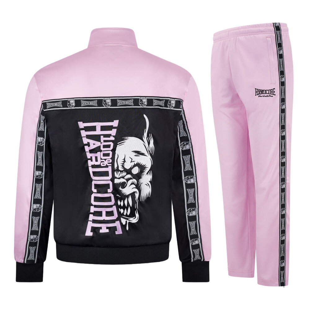 100% Hardcore 100% Hardcore Trainingspak 'Essential' (Baby Pink)