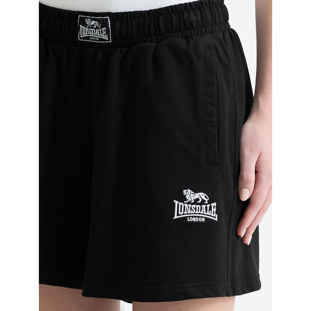 Lonsdale Lonsdale Dames Shorts'Bellshill' Zwart
