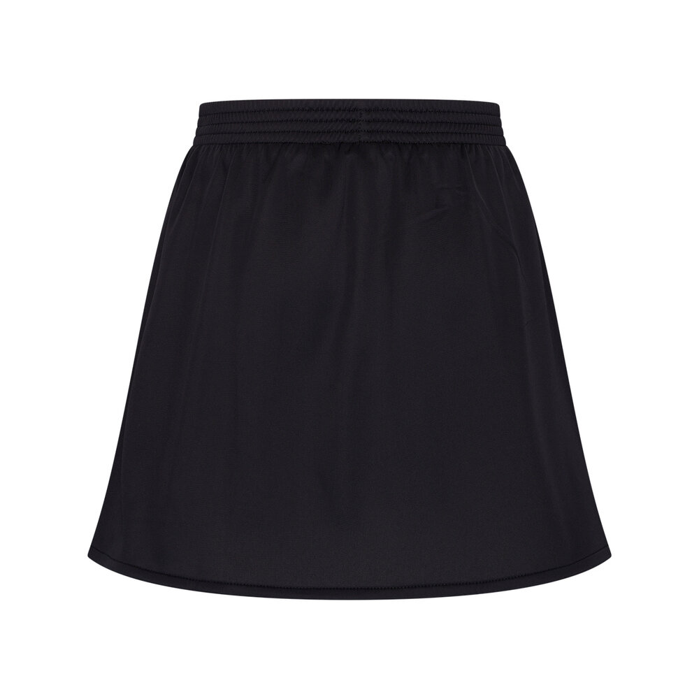 Australian Australian Acetate Pocket Skirt with Inner Shorts (Black)