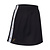 Australian Australian Acetate Pocket Skirt with Inner Shorts (Black/White)