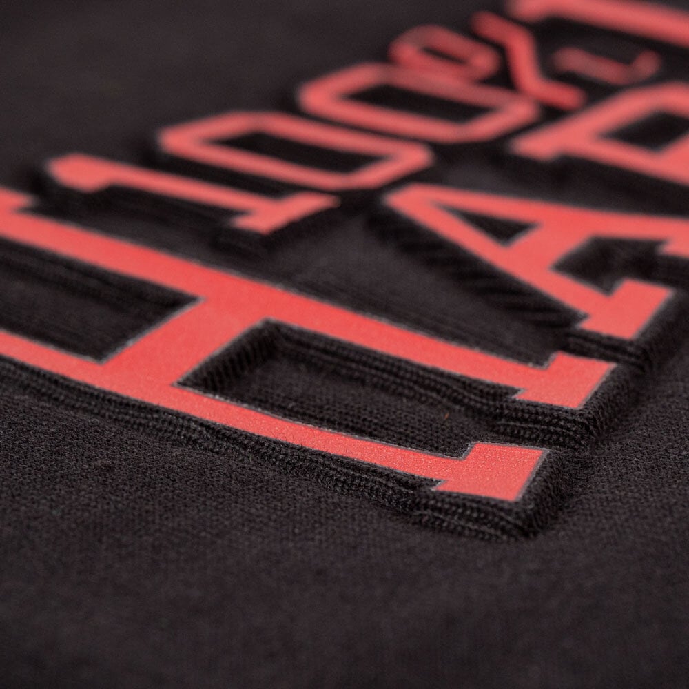 100% Hardcore 100% Hardcore Reliëfdruk T-shirt 'Essential' (Black/Red) 100% Hardcore 100% Hardcore Reliëfdruk T-shirt 'Essential' (Black/Red)