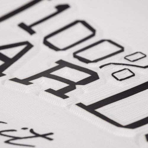 100% Hardcore 100% Hardcore Reliëfdruk T-shirt 'Essential' (White/Black) 100% Hardcore 100% Hardcore Reliëfdruk T-shirt 'Essential' (White/Black)