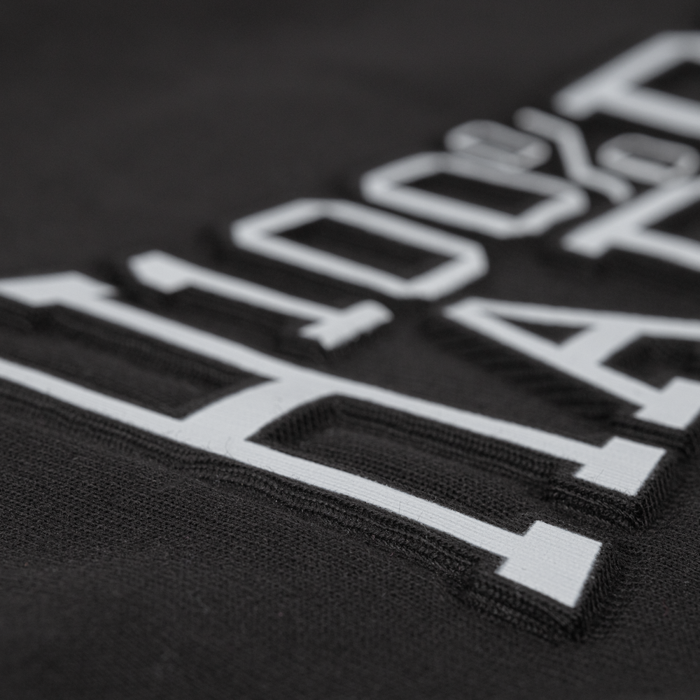 100% Hardcore 100% Hardcore Reliëfdruk T-shirt 'Essential' (Black/White) 100% Hardcore 100% Hardcore Reliëfdruk T-shirt 'Essential' (Black/White)