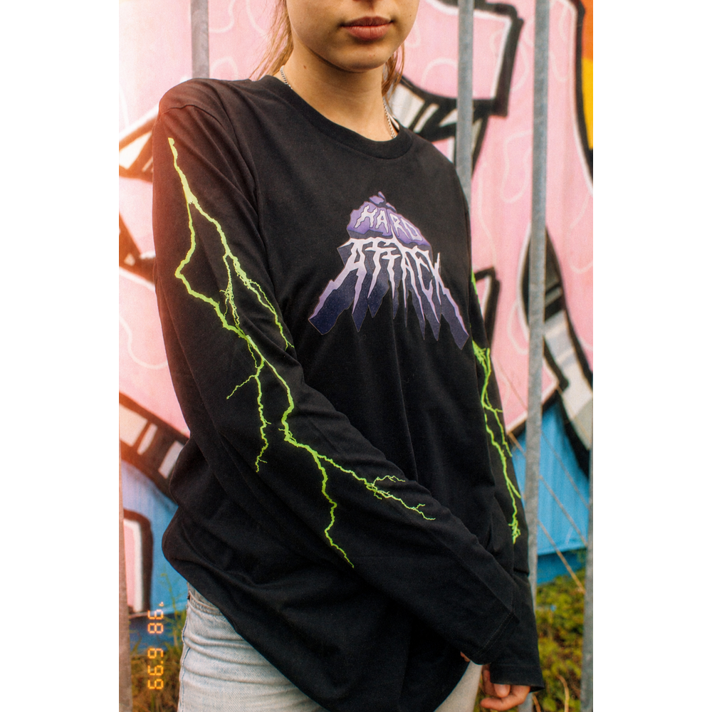 Hard Attack Hard Attack Longsleeve | Unisex - Regular Fit Hard Attack Hard Attack Longsleeve | Unisex - Regular Fit