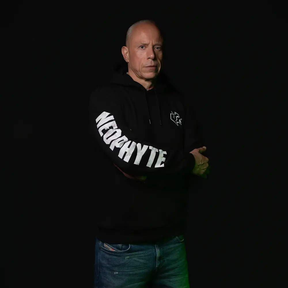 Neophyte Neophyte Hoodie 'Distorted' Neophyte Neophyte Hoodie 'Distorted'